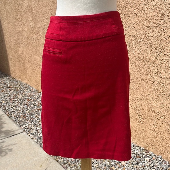 Forever 21 Skirts Red Pencil Skirt Poshmark